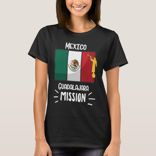Camiseta Mexico Guadalajara Mormon LDS Mission Missionary (Anverso)