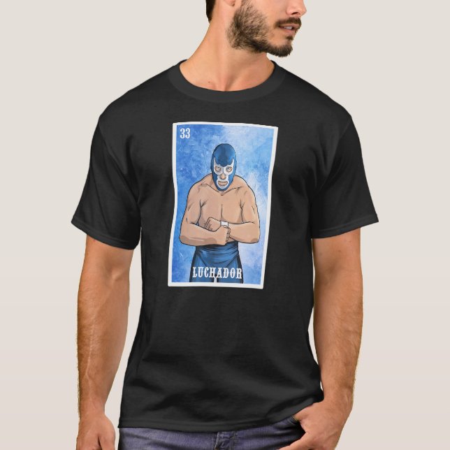 Camiseta México: Lucha libre en lucha libre (Anverso)