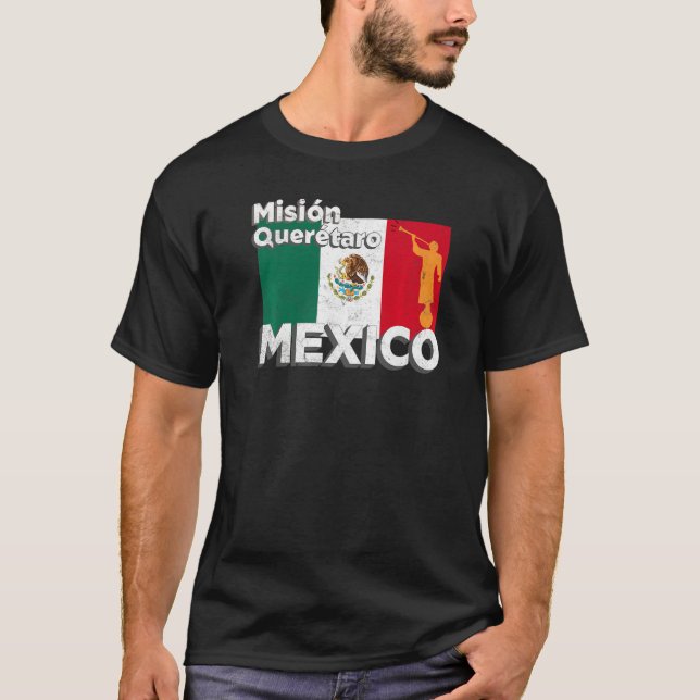 Camiseta Mexico Merida LDS Mission Missionary Premium (Anverso)