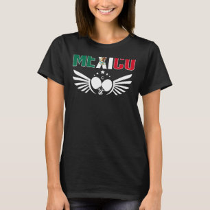 Camiseta México Mesa Tenis Soporte Ping Pong Te