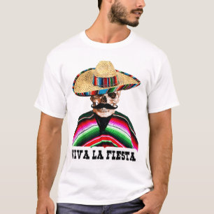 Camiseta México, mexicano, fiesta del la del viva