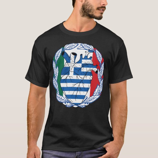 Camiseta México México Independencia griega Grecia (Anverso)