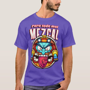 Camiseta México Mezcal Mexicano Mexicano-Azteca