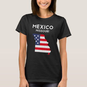 Camiseta México Misuri Estados Unidos Estados Unidos Viaje 