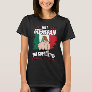 Camiseta México no es mexicano sino mexicano de viajes de a