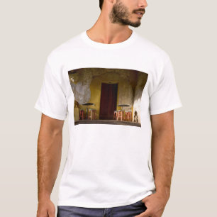 Camiseta México, Oaxaca, Sol de la tarde ilumina balcón de