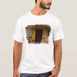 Camiseta México, Oaxaca, Sol de la tarde ilumina balcón de