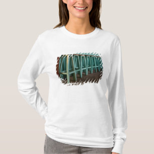 Camiseta México, Oaxaca, Taburetes de barra verdes alinean