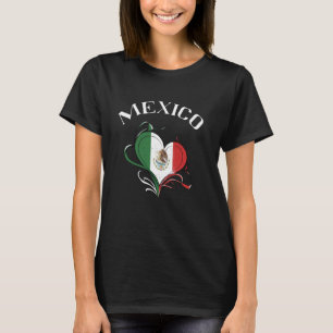 Camiseta México Patrimonio de la Humanidad Bandera Mexicana