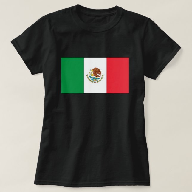 Camiseta Mexico Pride #3 Women's T-Shirt (Diseño del anverso)