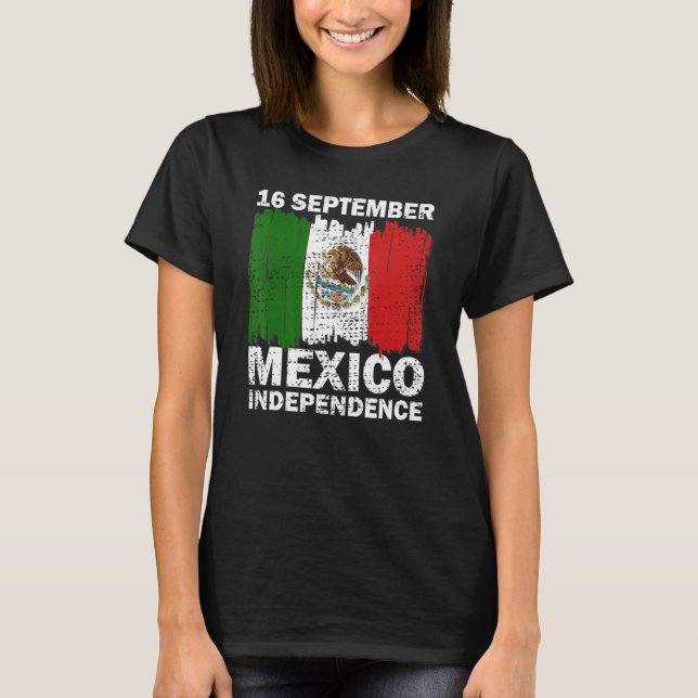 Camiseta Mexico Pride Independence Day 2022 Mexican Flag 20 (Anverso)