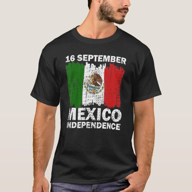 Camiseta Mexico Pride Independence Day 2022 Mexican Flag 20 (Anverso)