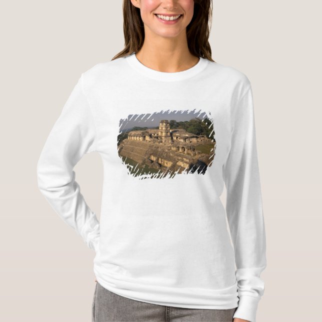 Camiseta México, provincia de Chiapas, Palenque, El Palacio (Anverso)