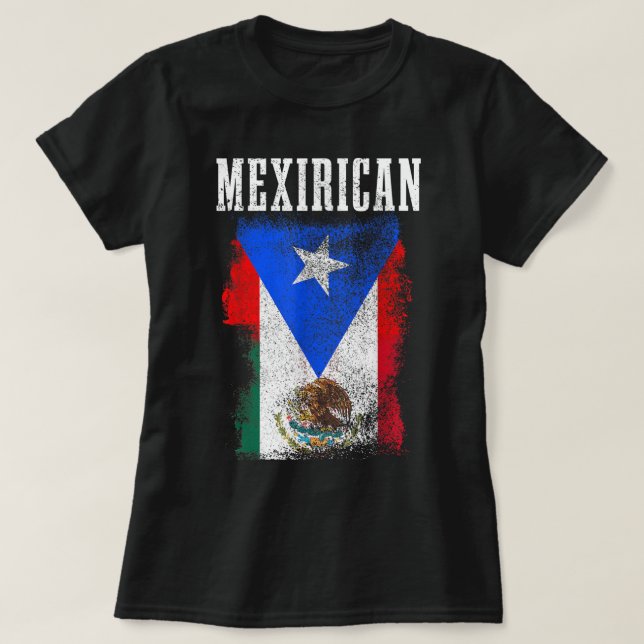 Camiseta México Puerto Rico: México (Diseño del anverso)