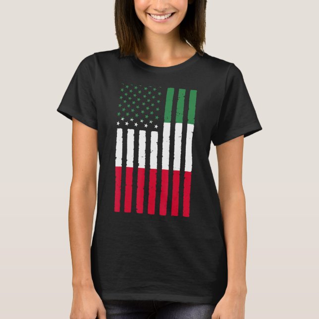 Camiseta México Roots Estados Unidos Patrimonio de la Bande (Anverso)