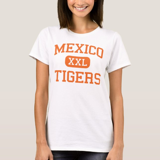 Camiseta México - tigres - High School secundaria - México (Anverso)