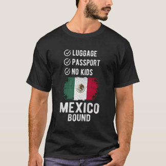Camiseta México: Vacaciones de viaje de recuerdo México