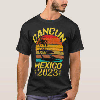 Camiseta México Vacation 2023, Cancún México 2023 Souvenir