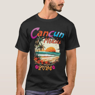 Camiseta México Vacation 2024, Cancún México 2024 Souvenir