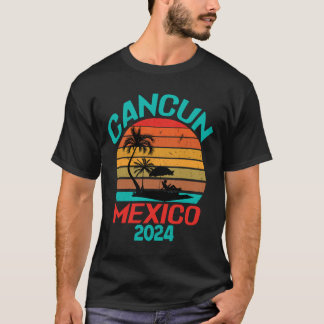 Camiseta México Vacation 2024, Cancún México 2024 Souvenir