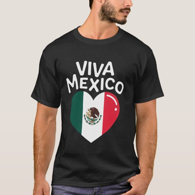 Camiseta México Viva México (Anverso)