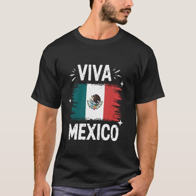 Camiseta México Viva México (Anverso)
