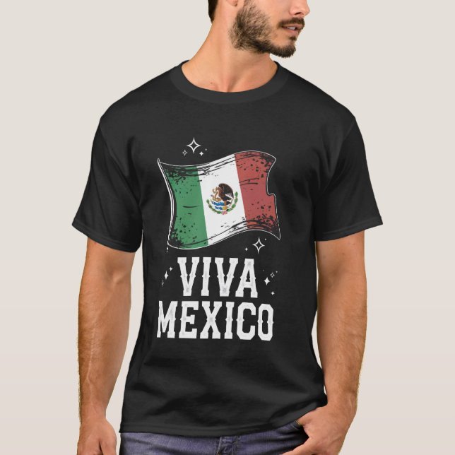 Camiseta México Viva México (Anverso)