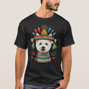 Camiseta México Westie Sombrero México Altiplano Occidental