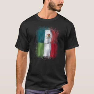 Camiseta México y Italia Amor Mexicano Italiano