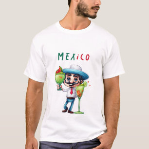 Camiseta México y Margarita