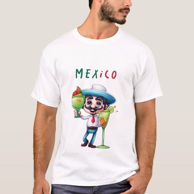 Camiseta México y Margarita (Anverso)