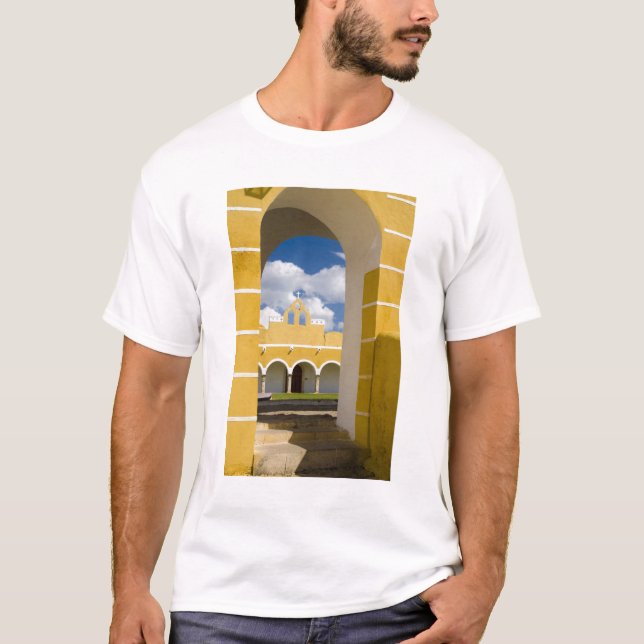 Camiseta México, Yucatán, Izamal. Convento franciscano 2 (Anverso)