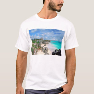 Camiseta México, Yucatán, península, ruinas de Tulum, ma