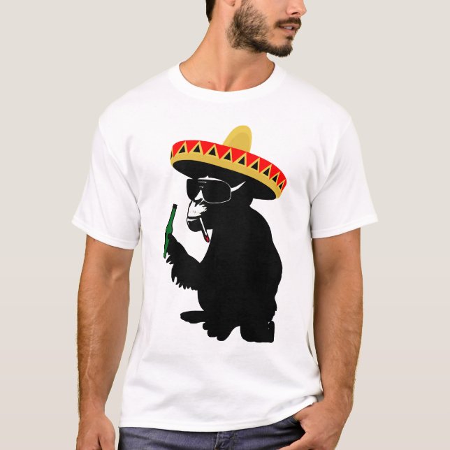 Camiseta mexiko monkey (Anverso)