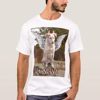 Camiseta Mezcla amarilla del laboratorio con las alas del