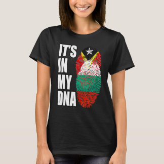 Camiseta Mezcla búlgara y timorense del patrimonio de la ba