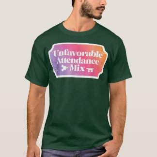 Camiseta Mezcla de asistencia desfavorable