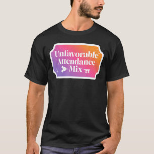 Camiseta Mezcla de asistencia desfavorable para las mujeres