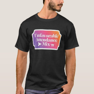 Camiseta Mezcla de asistencia desfavorable para los niños
