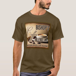 Camiseta Mezcla de café de Bishop
