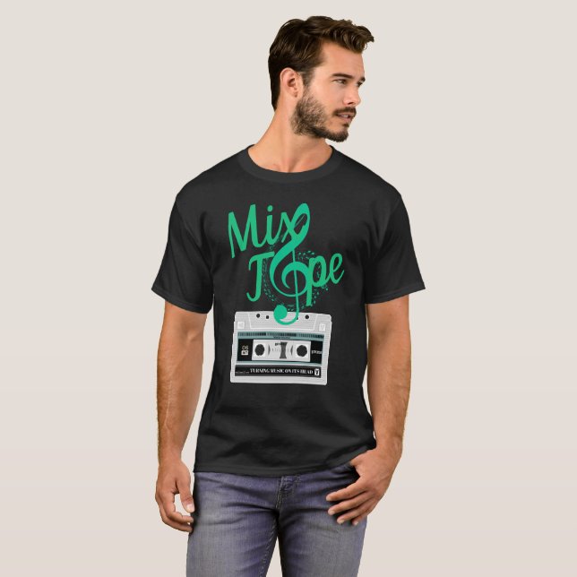 Camiseta Mezcla de cintas (Anverso completo)