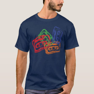 Camiseta Mezcla de cintas - DJ Disk Jockey