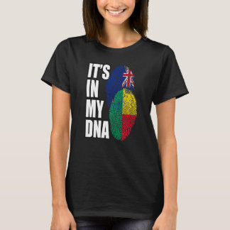 Camiseta Mezcla de DNA de Neozelandés y Beninés Bandera Pat