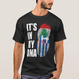 Camiseta Mezcla de la Bandera del Patrimonio de ADN en una 
