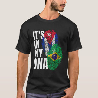 Camiseta Mezcla de la Bandera del Patrimonio de ADN en una 