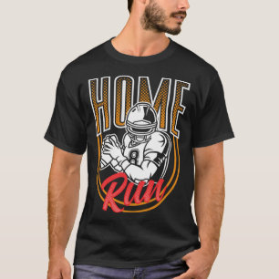 Camiseta Mezcla Deportiva Touchdown Homerun Fútbol Béisbol