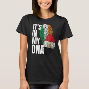 Camiseta Mezcla Egipcia E Irlandesa De Patrimonio De La Ban