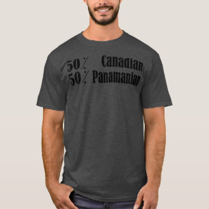 Camiseta Mezcla medio canadiense panameña