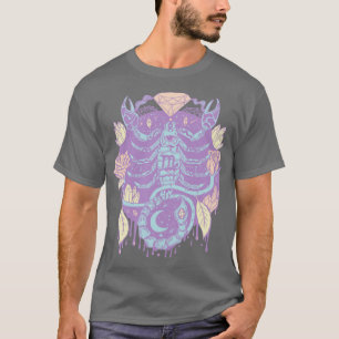 Camiseta Mezcla Retro Mística Escorpio Zodiaco