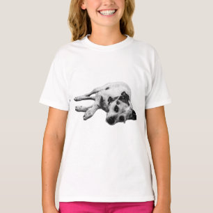 Camiseta Mezcla Terrible Tee de la Pose Lado Relajado